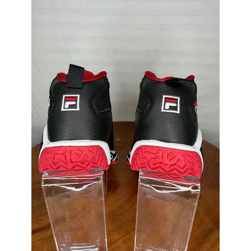 NWT Fila MB Infant Basketball Shoes Black Red Size 5 MSRP $50
